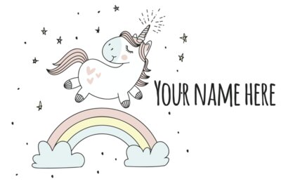 Unicorn Add Your Name